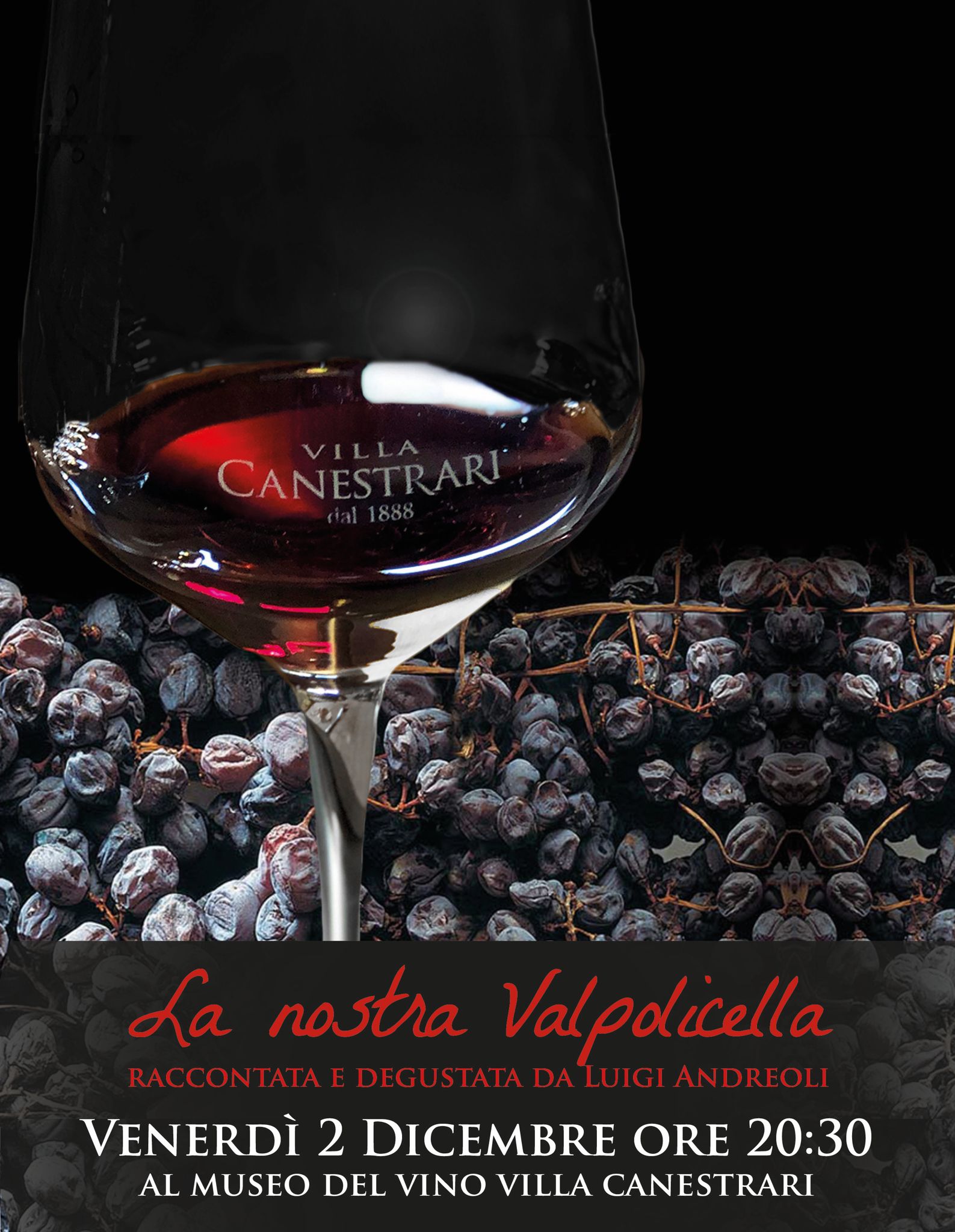 Serata di degustazione vini “La nostra Valpolicella”